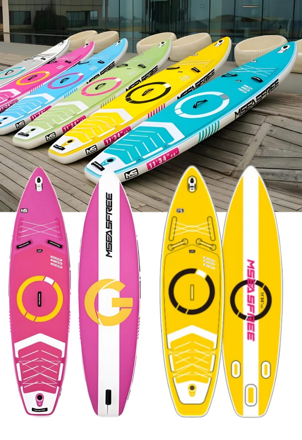 پدل برد MSEASFREE مدل Baby Pink - تصویر 2