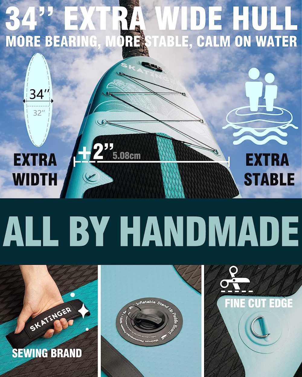 پدل برد SKATINGER مدل OCTOPUS - تصویر 4