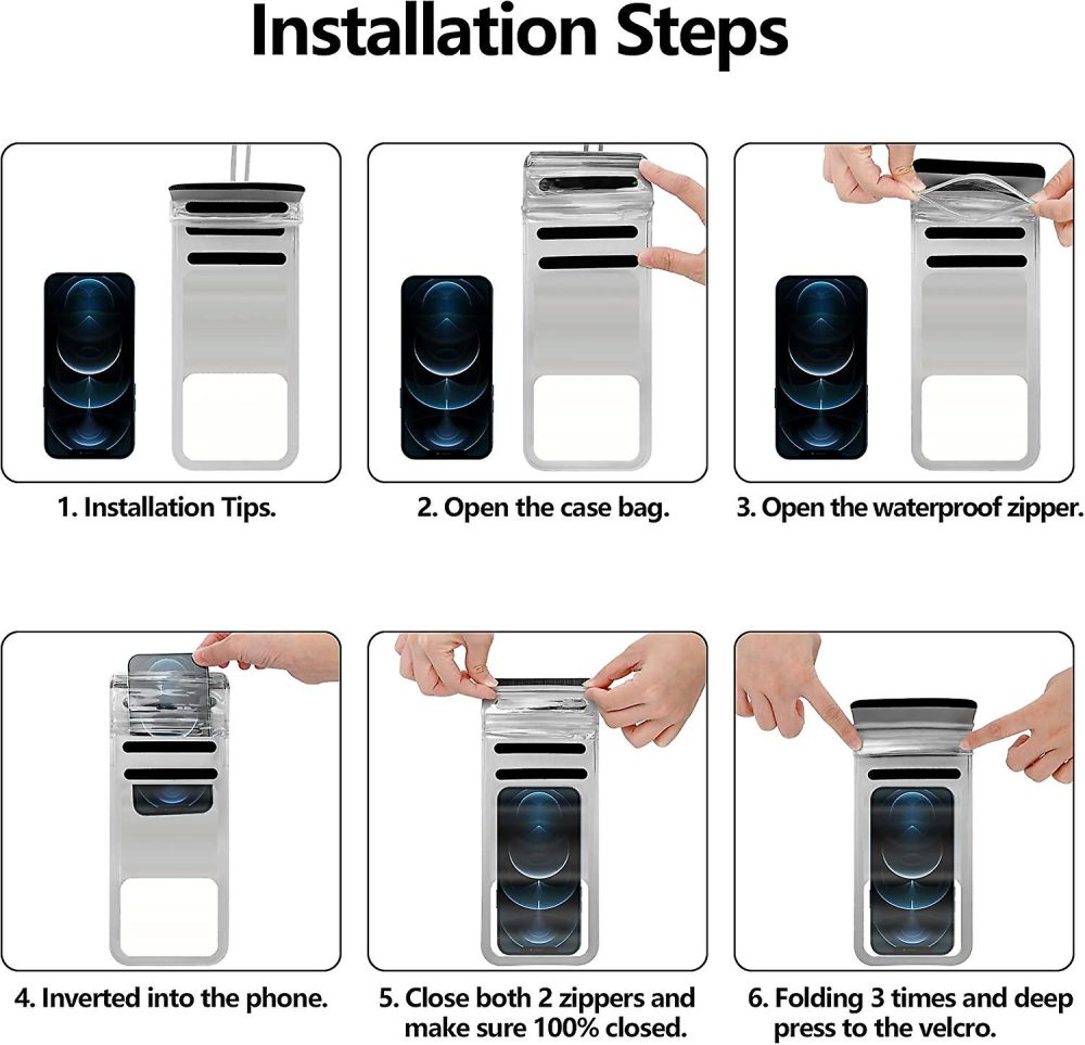 کاور ضد آب تلفن همراه - تصویر 10