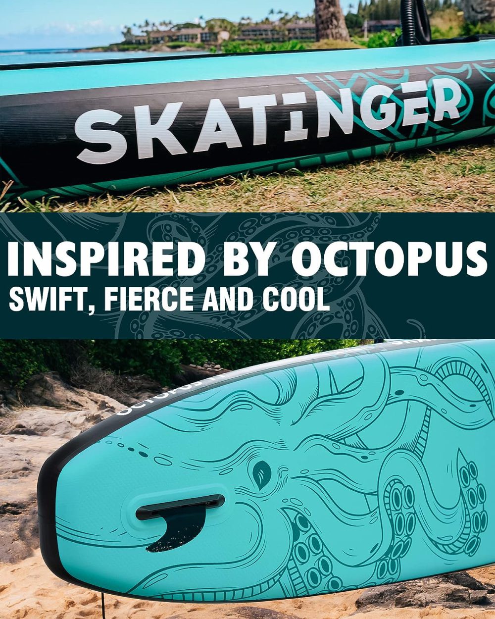 پدل برد SKATINGER مدل OCTOPUS - تصویر 6