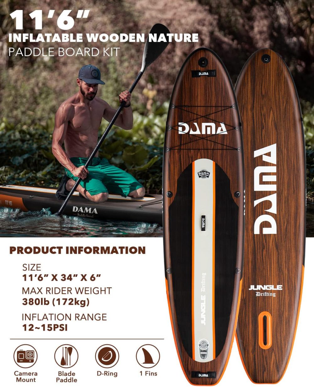 پدل برد DAMA مدل WOOD - تصویر 5