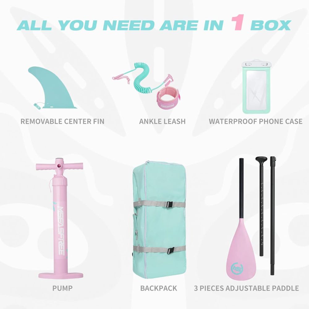 پدل برد MSEASFREE مدل Mask-Pinkgary - تصویر 4