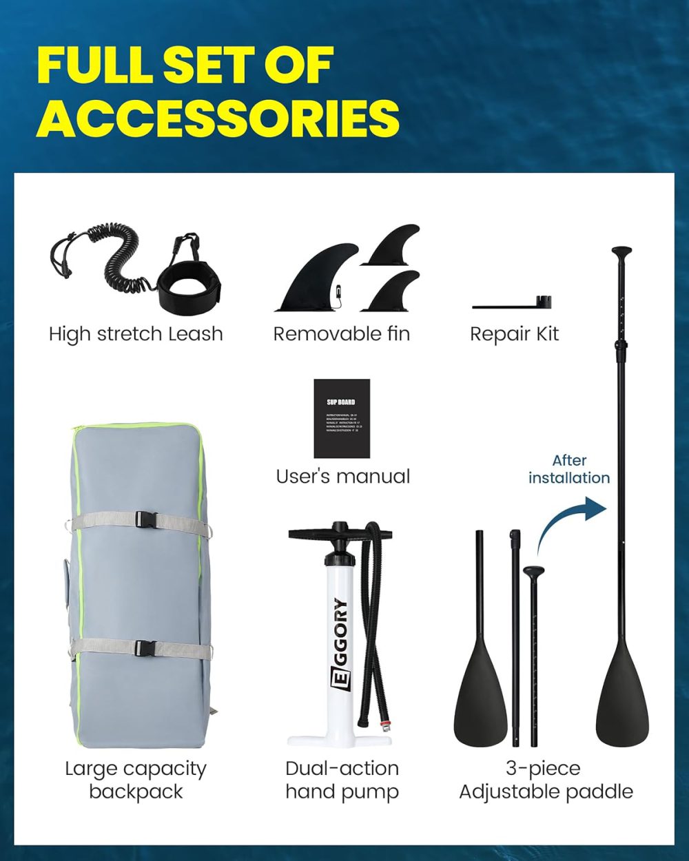 پدل برد ایگوری EGGORY - تصویر 6