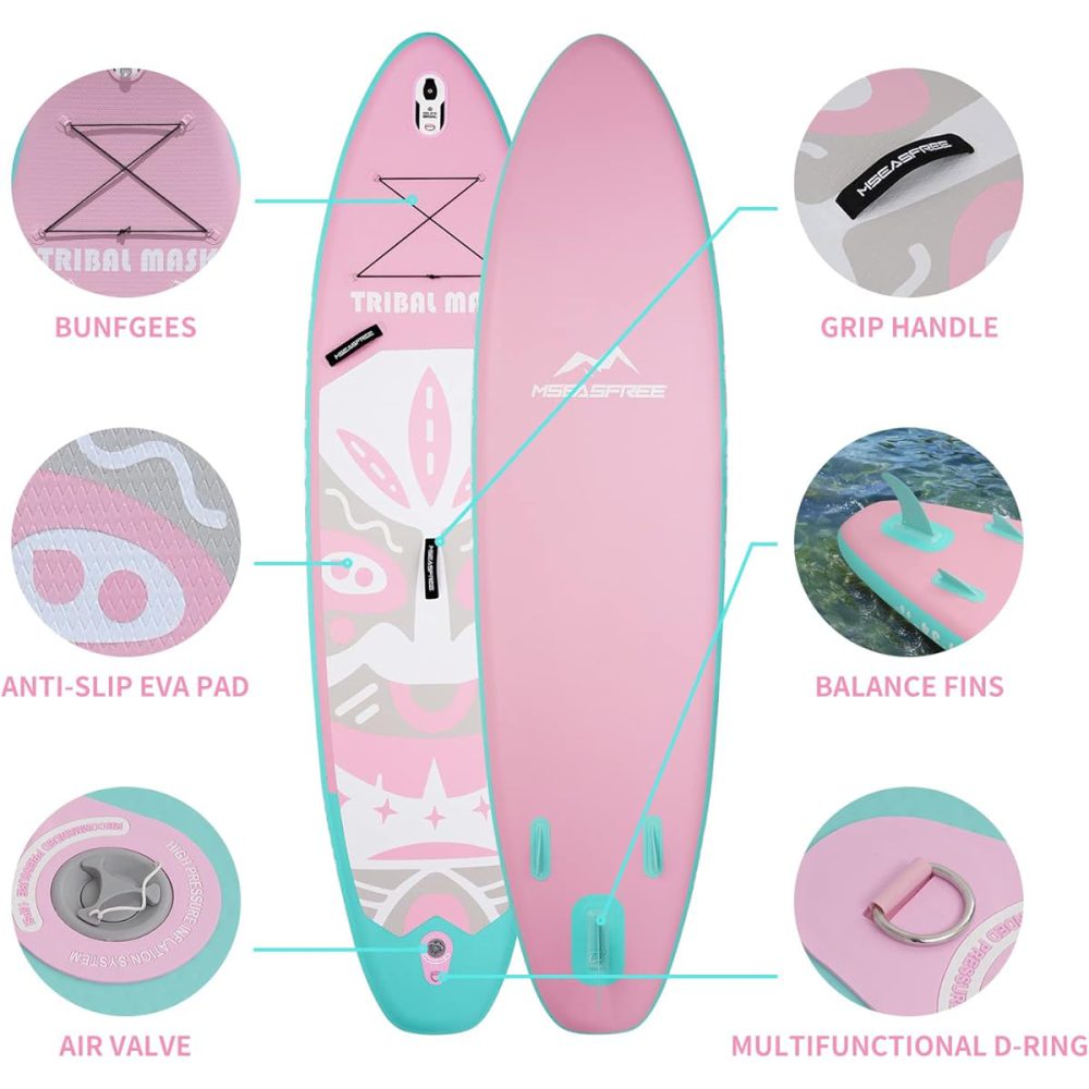 پدل برد MSEASFREE مدل Mask-Pinkgary - تصویر 3