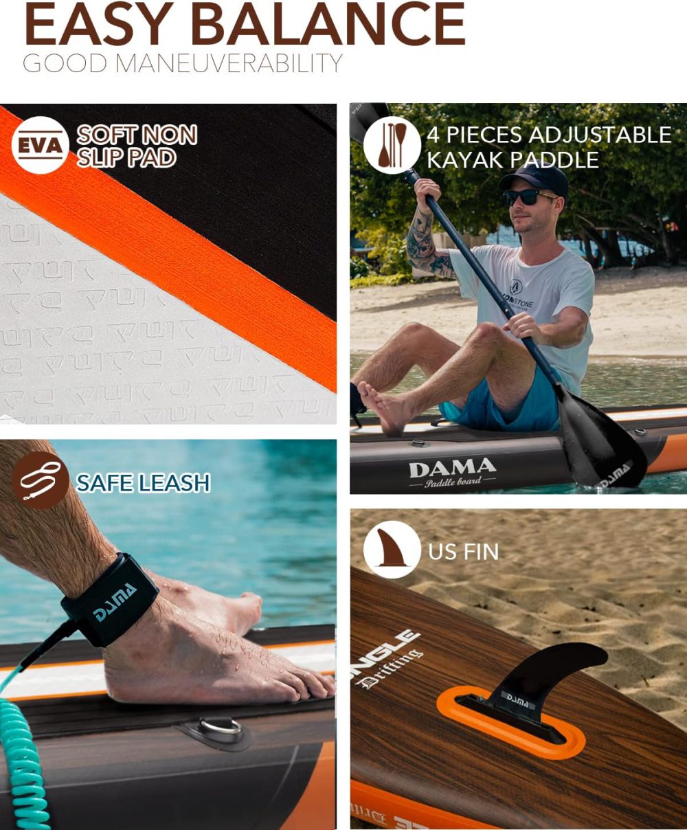 پدل برد DAMA مدل WOOD - تصویر 6