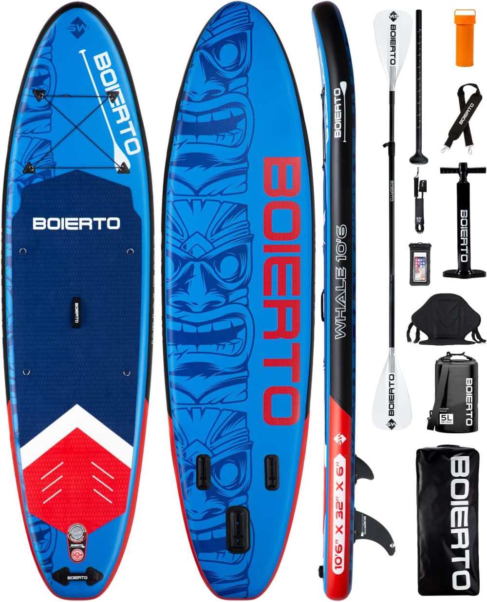 پدل برد BOIERTO مدل Totem Blue - تصویر 2
