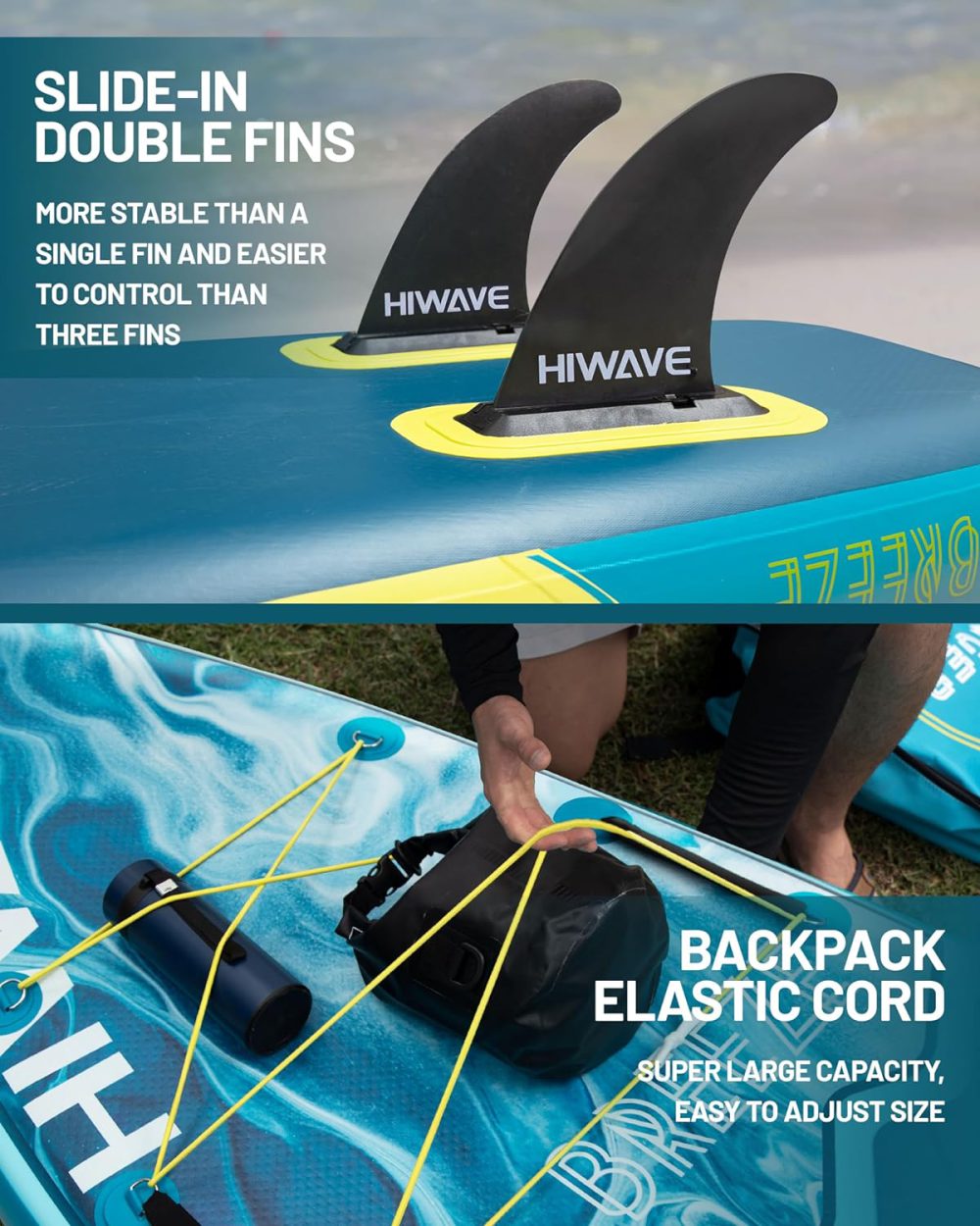 پدل برد Ocean Blue Breeze برند Hiwave - تصویر 2