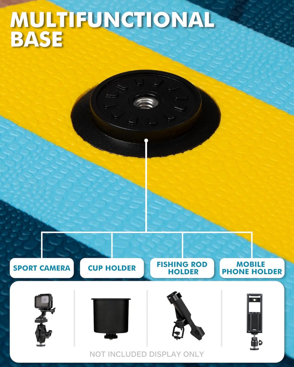 پدل برد وِتِر WETARE مدل ملکه مرجانی آبی - تصویر 4