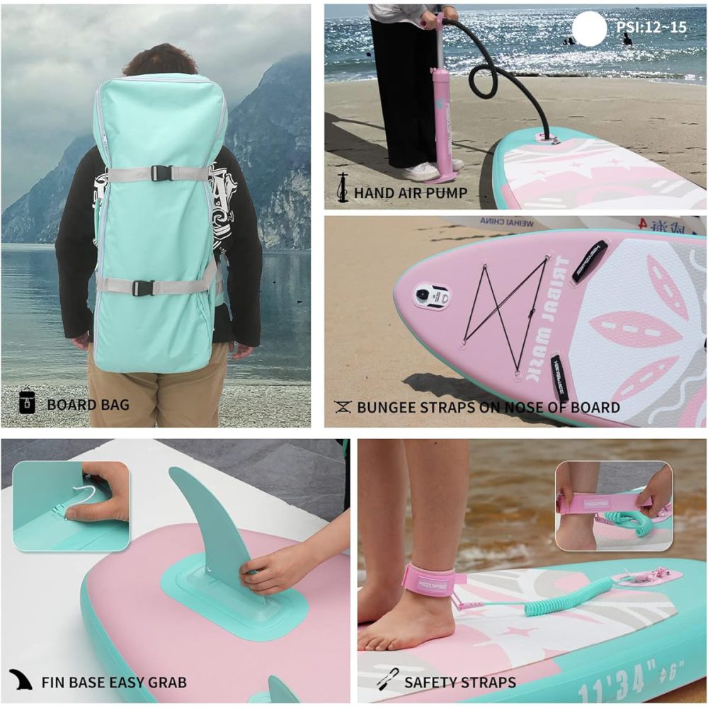 پدل برد MSEASFREE مدل Mask-Pinkgary - تصویر 6