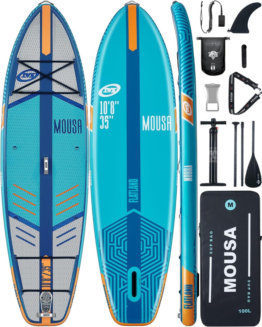 پدل برد موسی MOUSA مدل آبی Blue