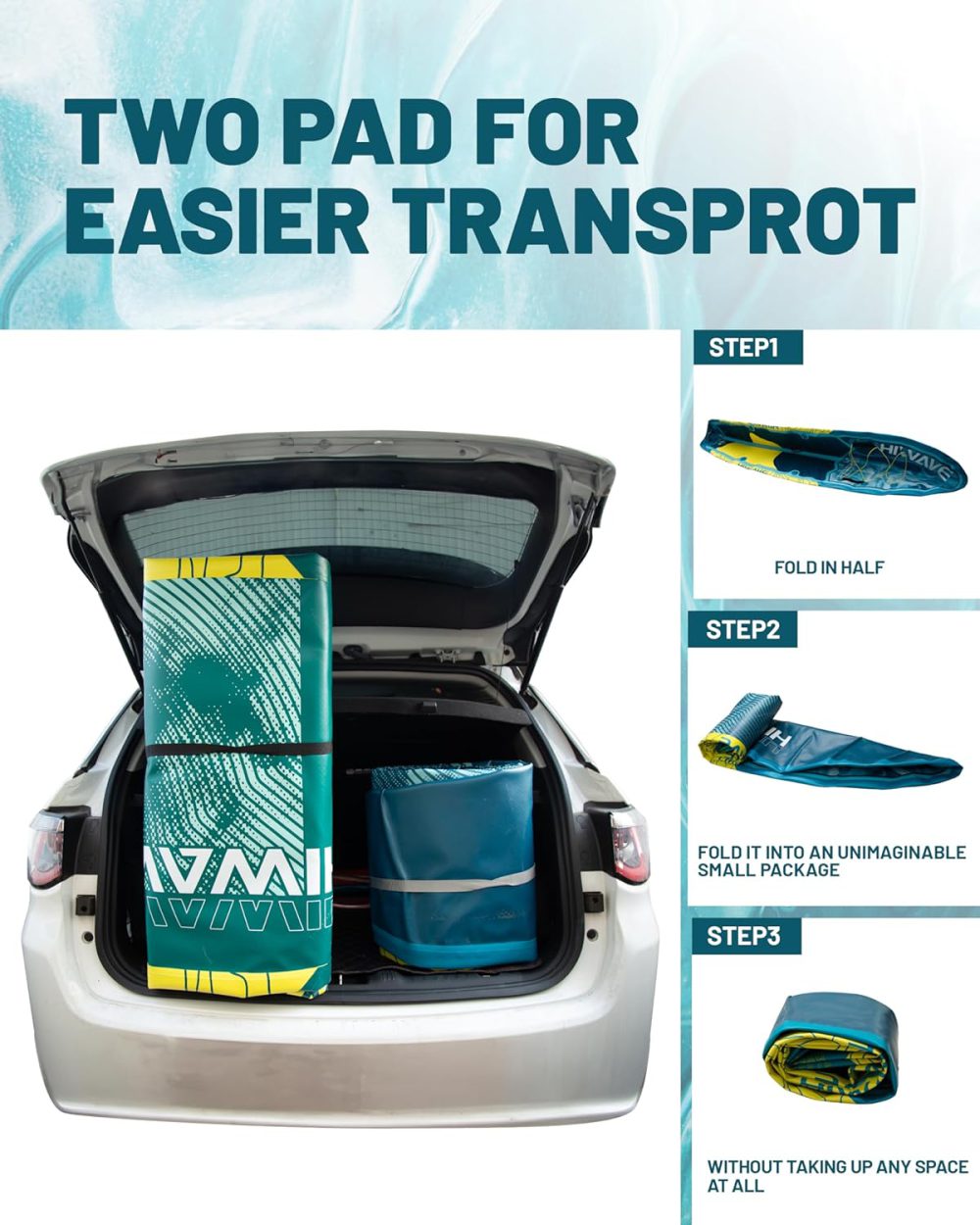 پدل برد Ocean Blue Breeze برند Hiwave - تصویر 4