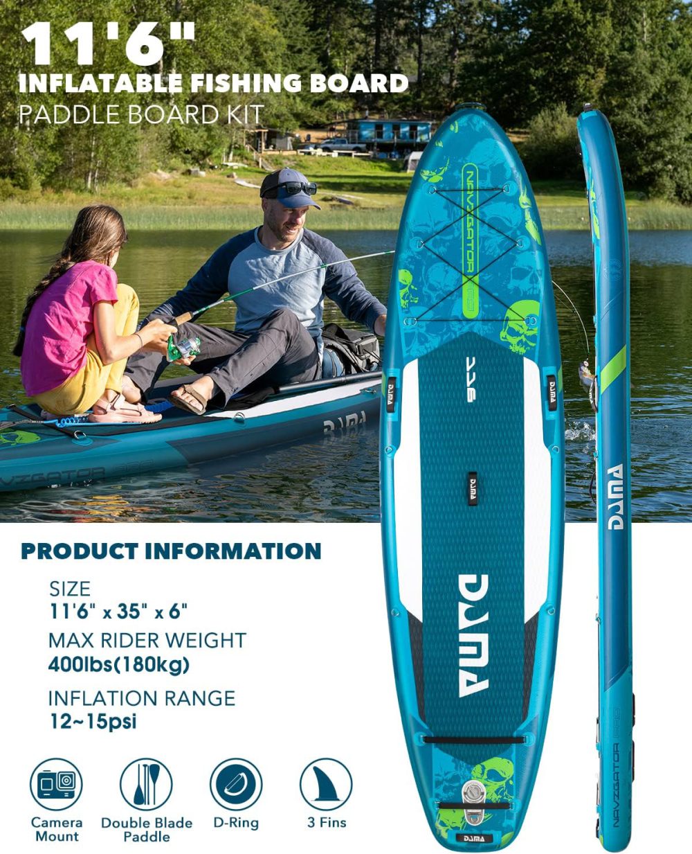 پدل برد DAMA مدل NAVIGATOR-STD - تصویر 3