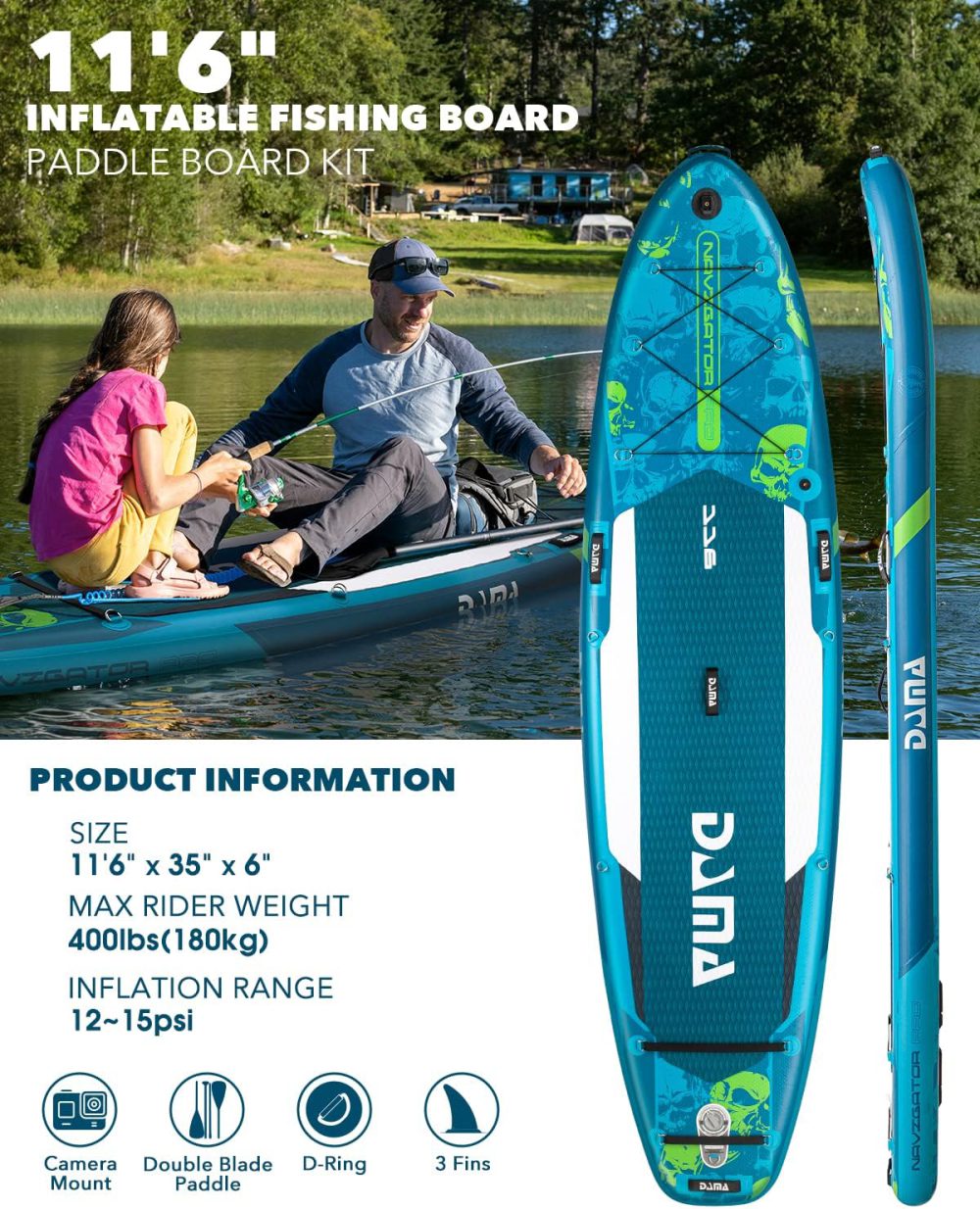 پدل برد DAMA مدل NAVIGATOR-PRO - تصویر 2