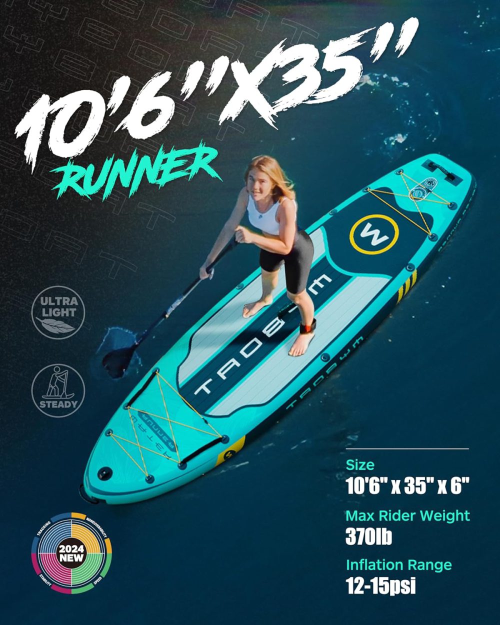 پدل برد Wind Runner pro  برند MY BOAT - تصویر 6