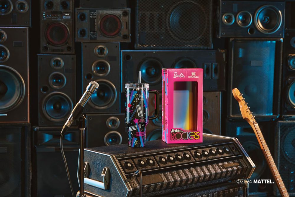 ماگ اورجینال استنلی تامبلر STANLEY مدل باربی طرح راکر - تصویر 4