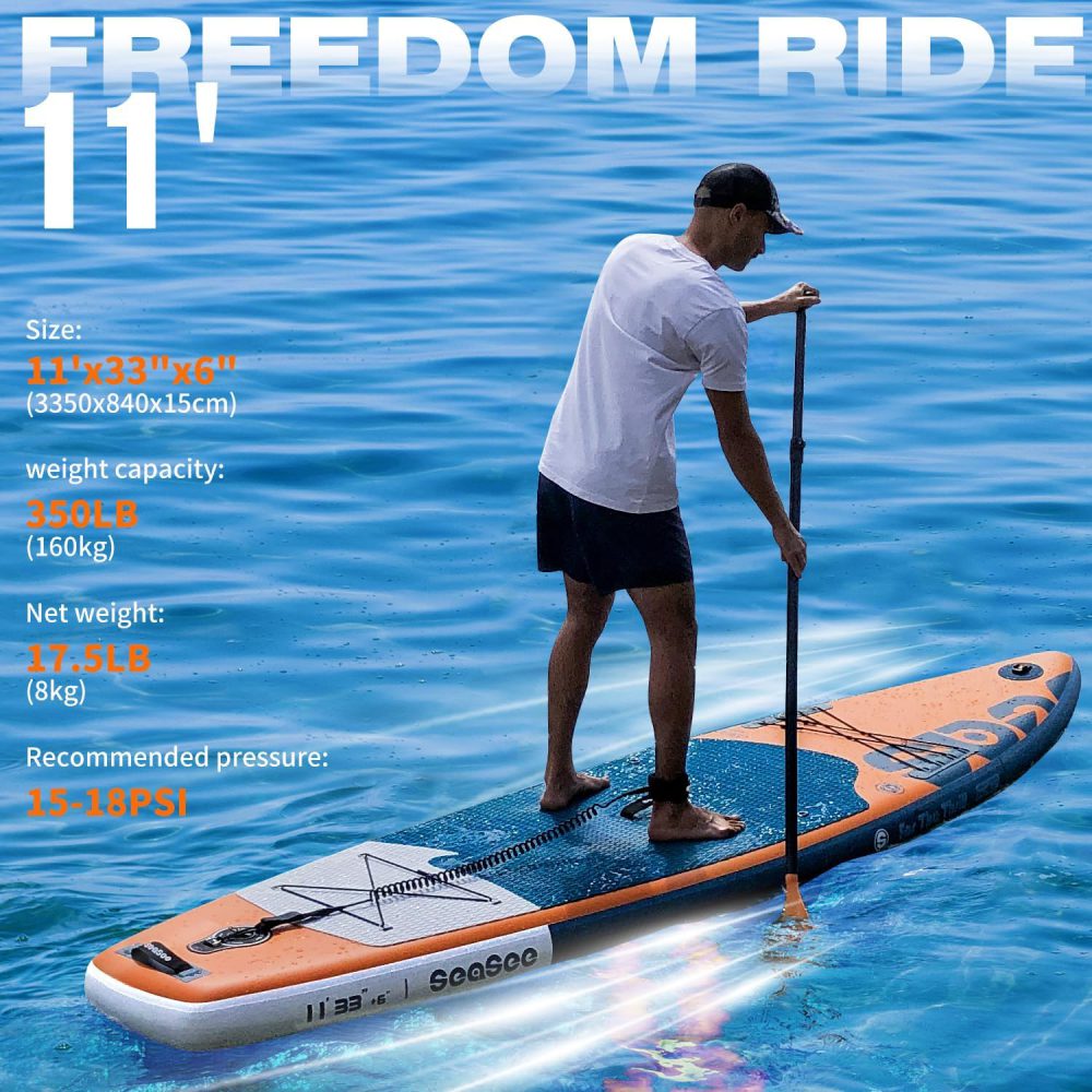 پدل برد سی سی SEASEESUP مدل Orange - تصویر 4