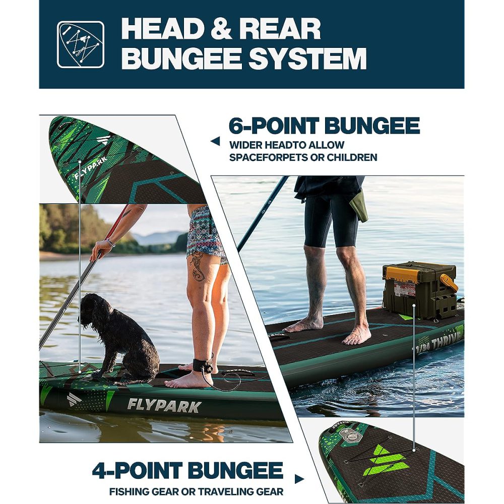 پدل برد FLYPARK مدل THRIVE GREEN - تصویر 7