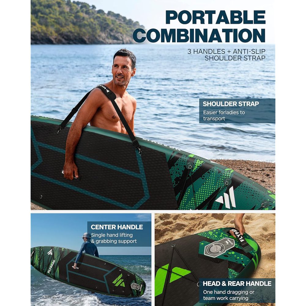 پدل برد FLYPARK مدل THRIVE GREEN - تصویر 8