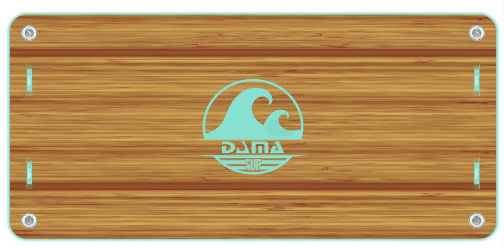 اسکله شناور DAMA طرح چوب