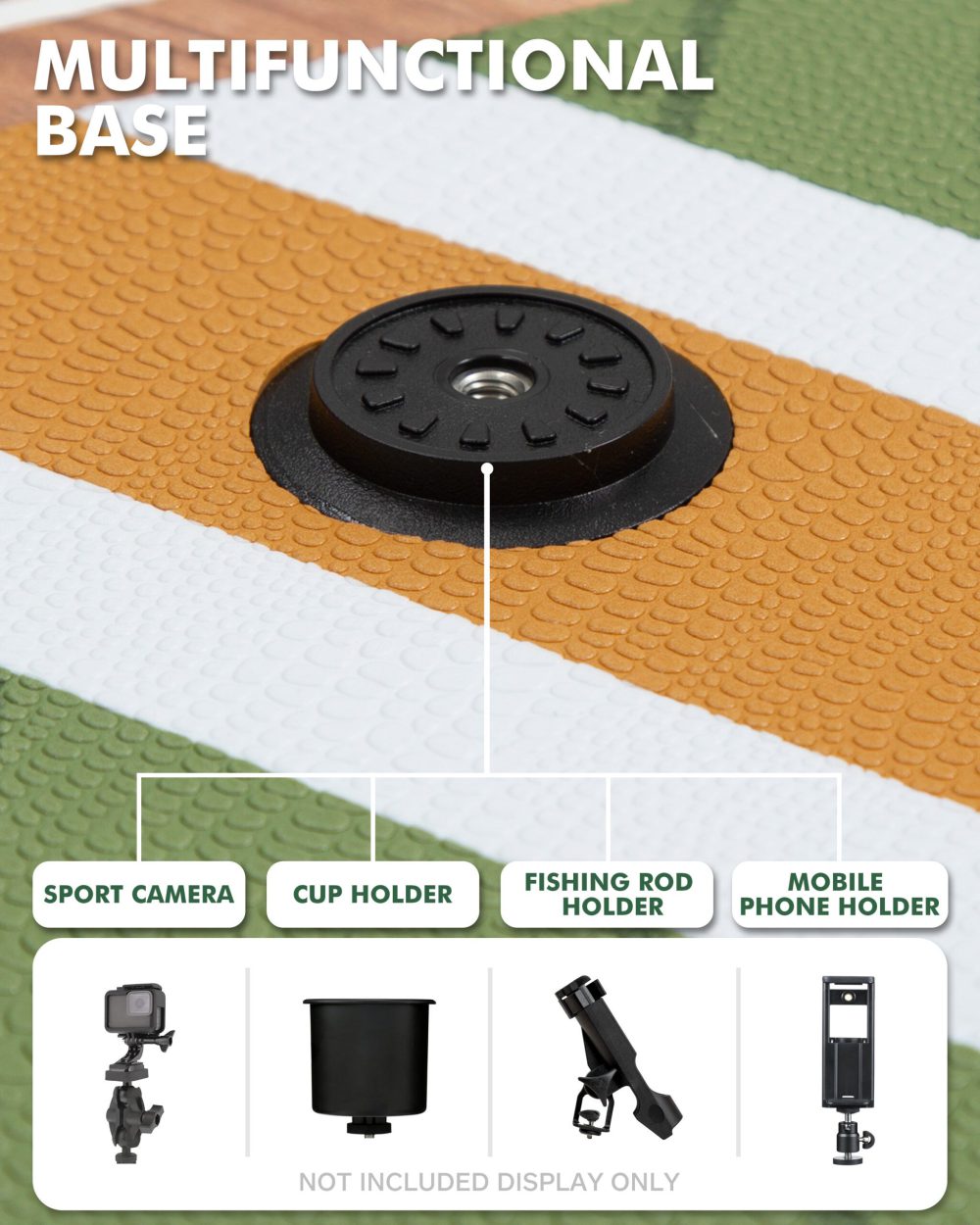 پدل برد وِتِر WETARE مدل ملکه مرجانی سبز - تصویر 5