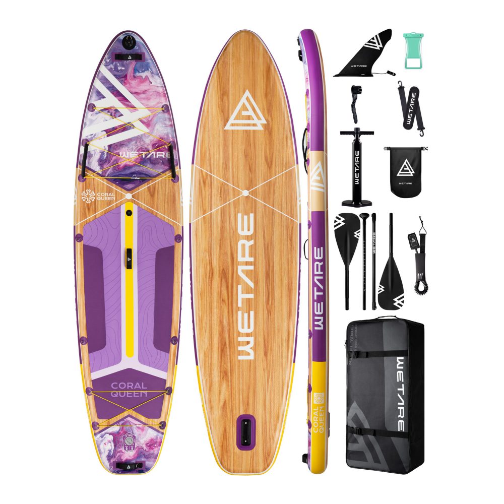 پدل برد وِتِر WETARE مدل ملکه مرجانی بنفش - تصویر 6