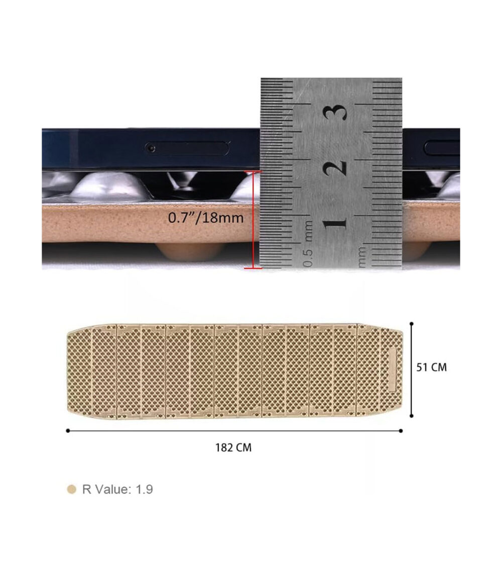 زیرانداز آکاردئونی مونتین اسپرینگ مدل M1A Plus - تصویر 5