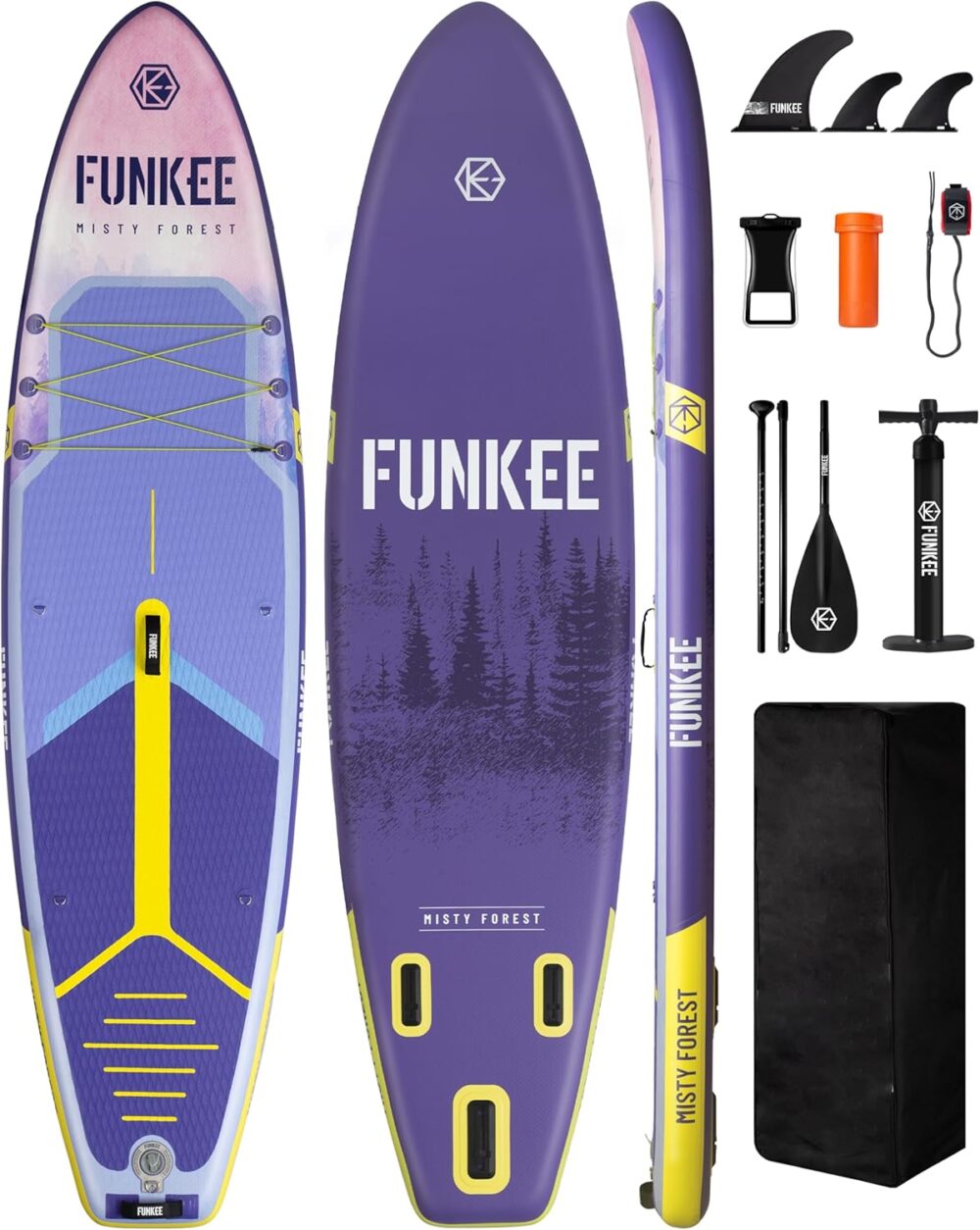 پدل برد فانکی FUNKEE مدل مه اسطوخودوس Lavender mist