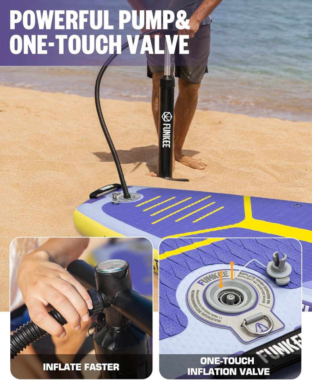 پدل برد فانکی FUNKEE مدل مه اسطوخودوس Lavender mist - تصویر 3