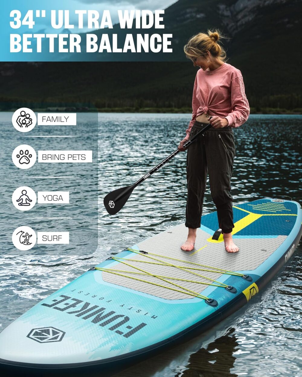 پدل برد فانکی FUNKEE مدل نسیم اقیانوس ocean breeze - تصویر 3