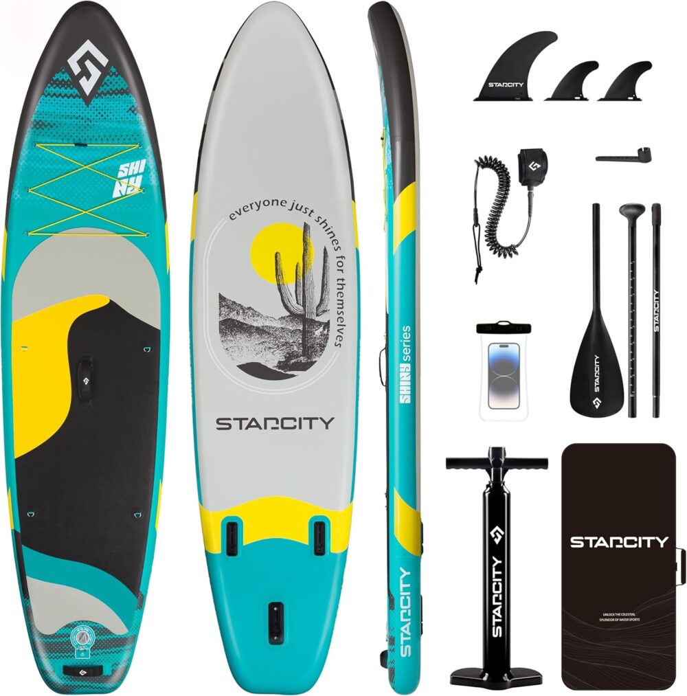 پدل برد استارسیتی STARCITY مدل SHINY GREEN