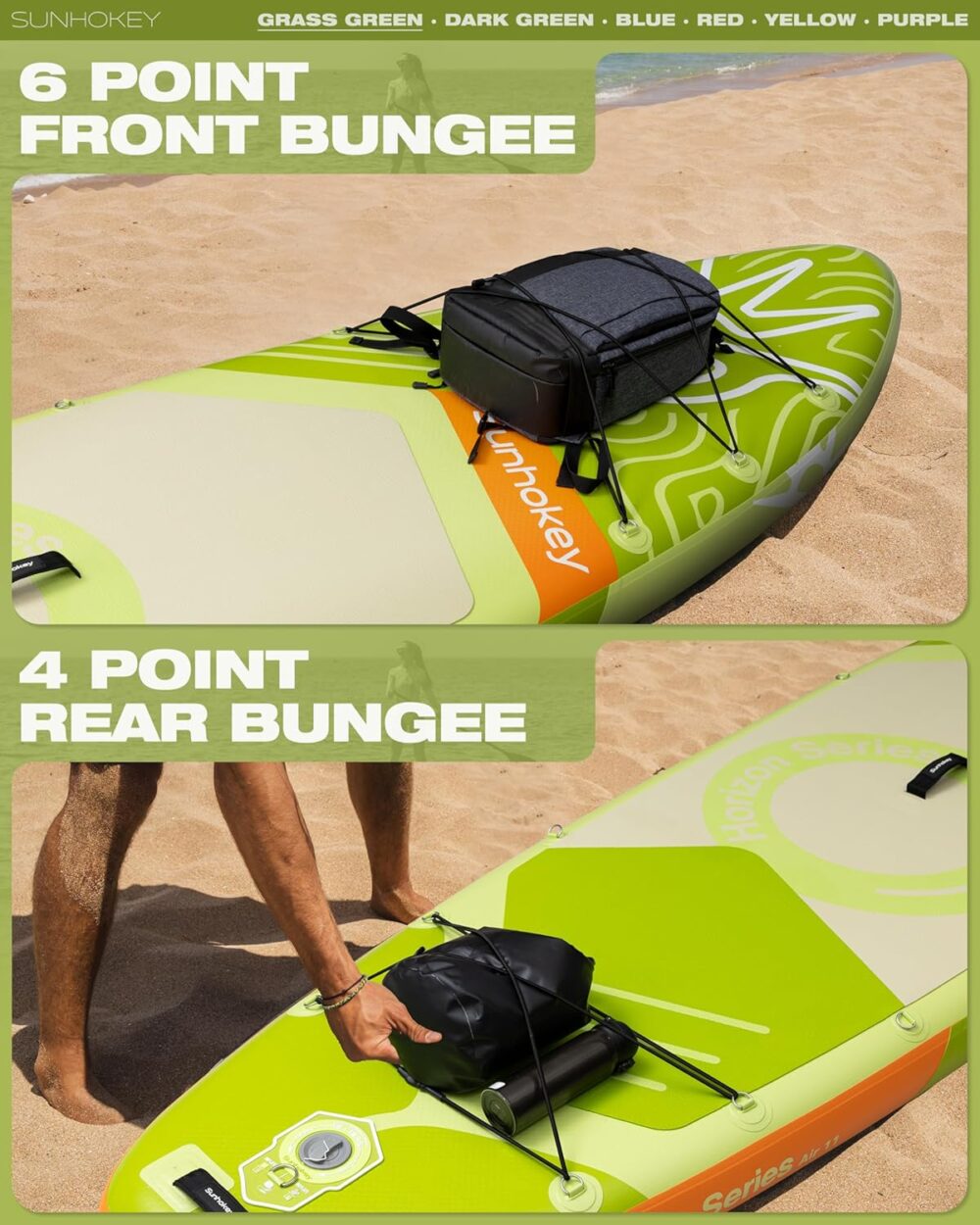 پدل برد سان هوکی SUNHOKEY مدل درخشش سرسبز Verdant Glow - تصویر 2