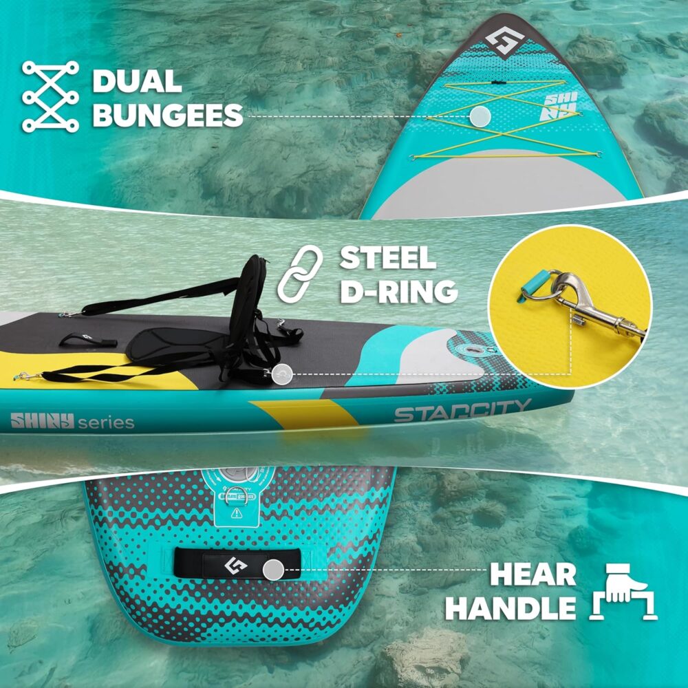 پدل برد استارسیتی STARCITY مدل SHINY GREEN - تصویر 2