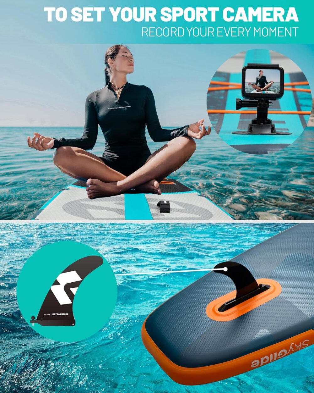 پدل برد بیگ فلای BIGFLY مدل SKY GLIDE PRO FISHING - تصویر 5