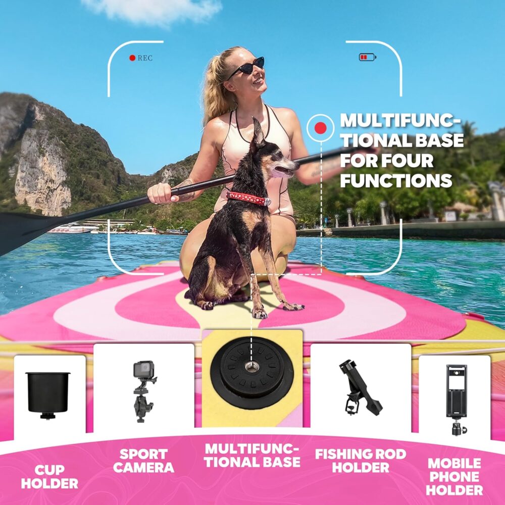 پدل برد استار سیتی STARCITY مدل OCEANHEART PINK - تصویر 5