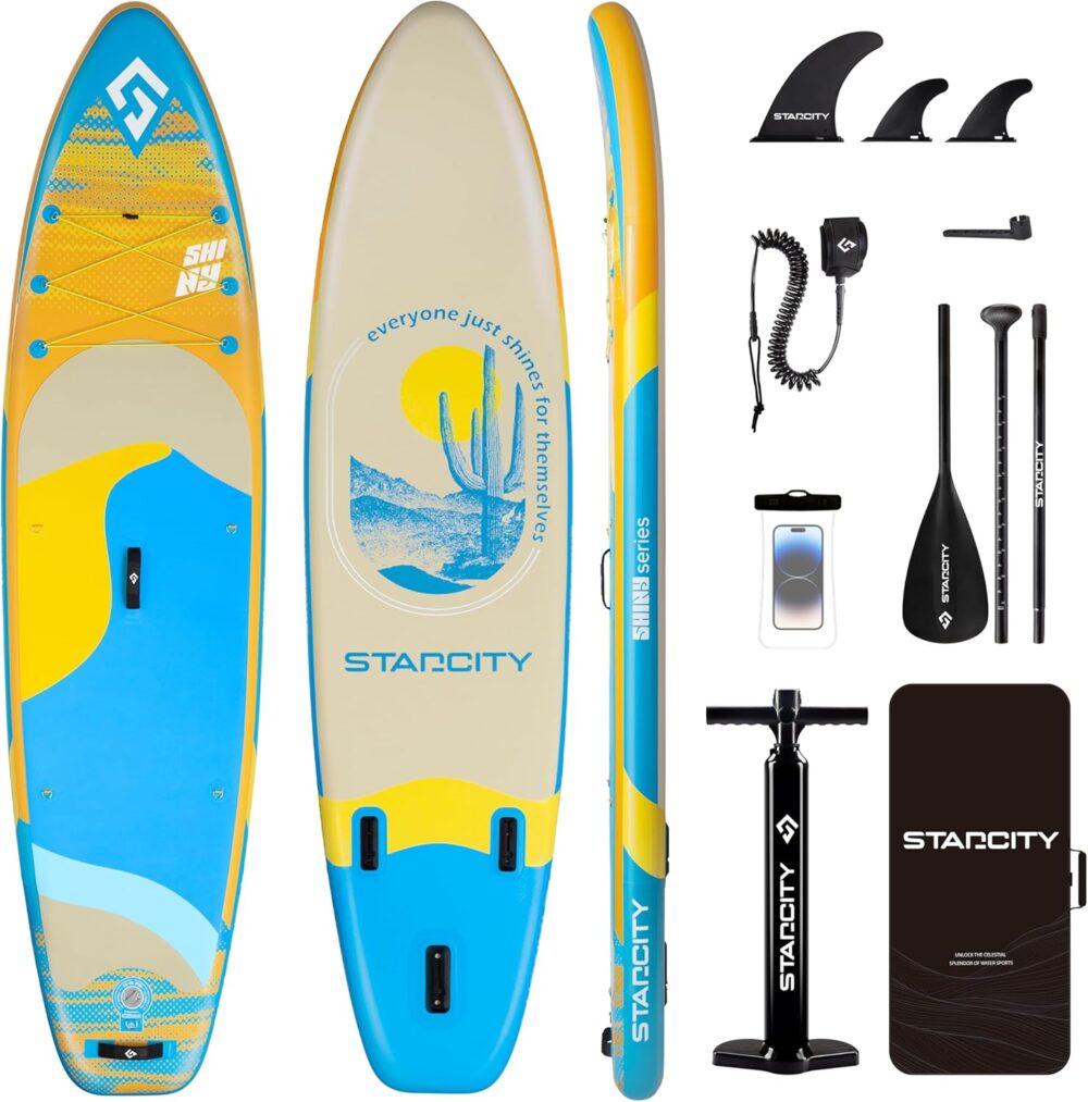 پدل برد استار سیتی STARCITY مدل SHINY BLUE