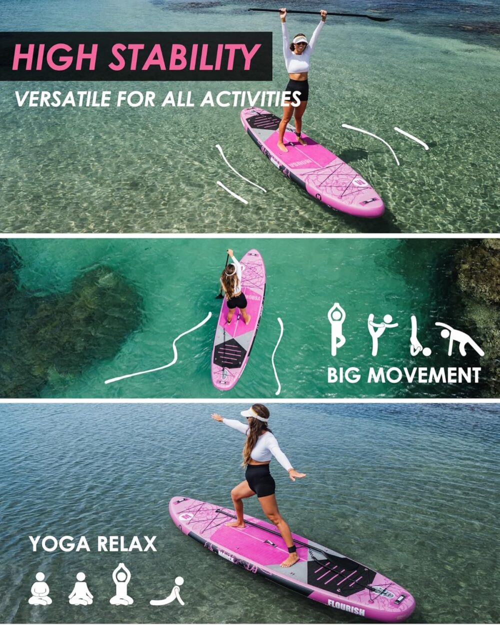 پدل برد موسی MOUSA مدل FLOURISH - تصویر 4