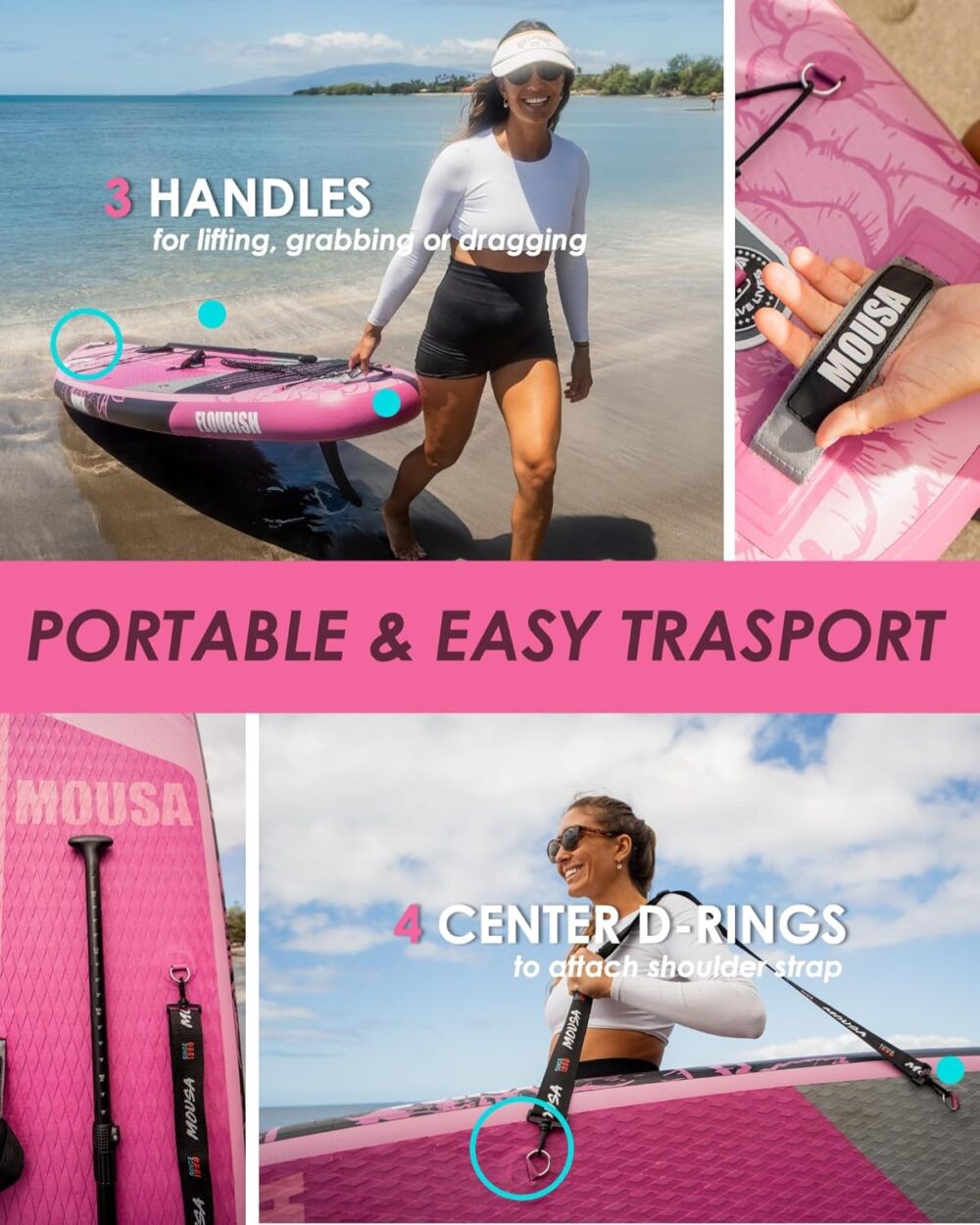 پدل برد موسی MOUSA مدل FLOURISH - تصویر 7