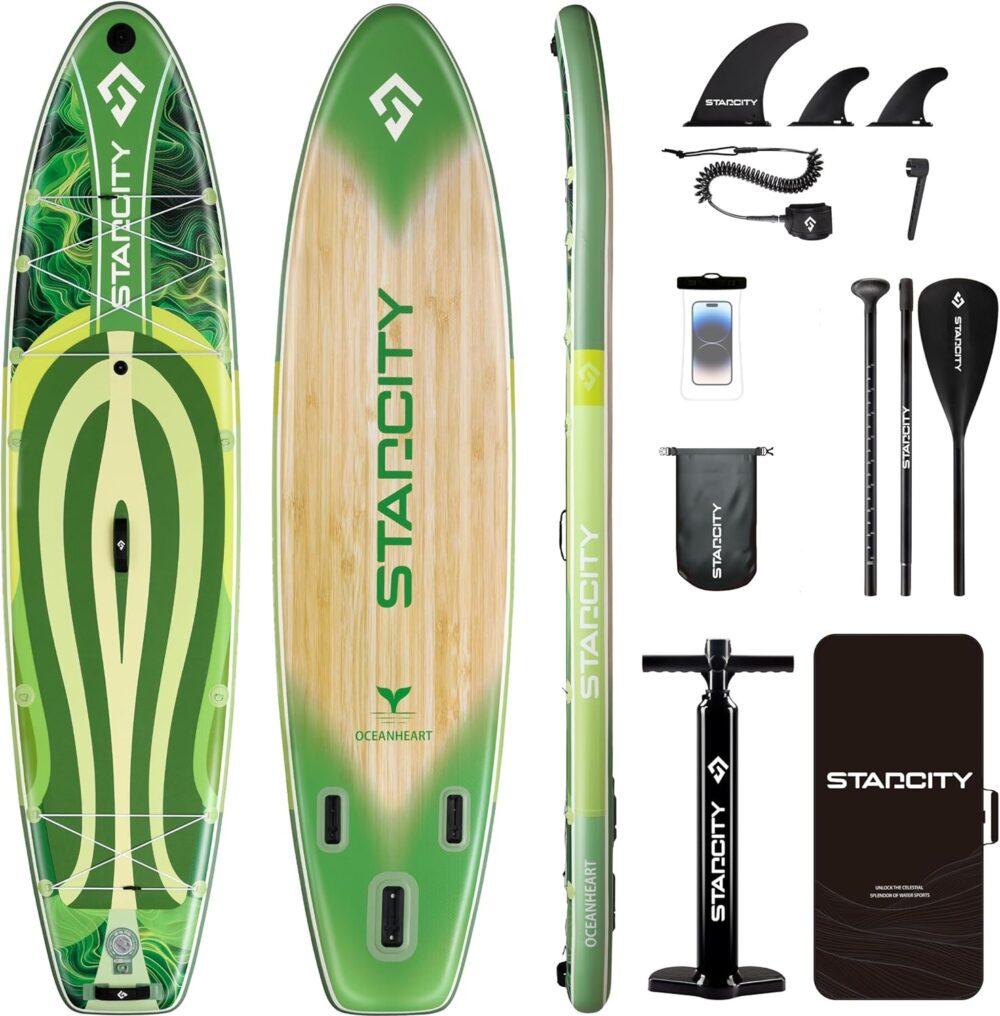 پدل برد استار سیتی STARCITY مدل OCEANHEART GREEN