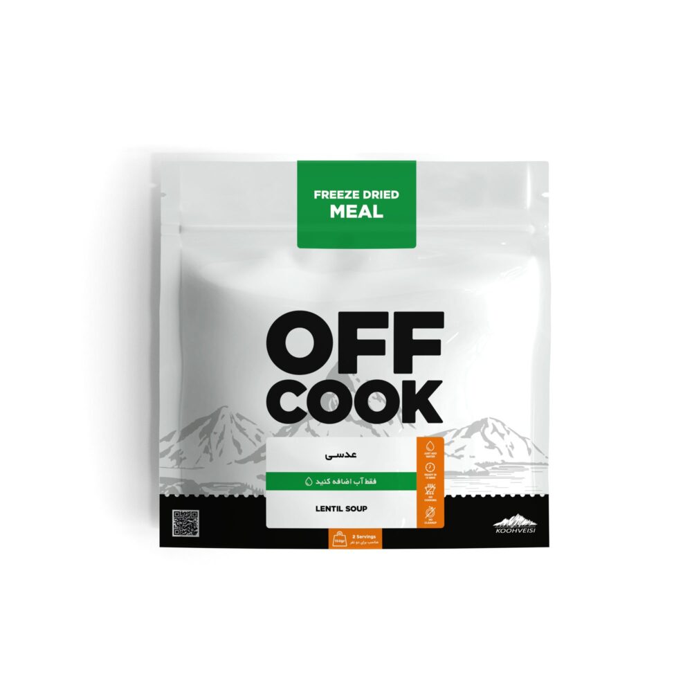 آف کوک عدسی غذای خشک شده انجمادی OFF COOK
