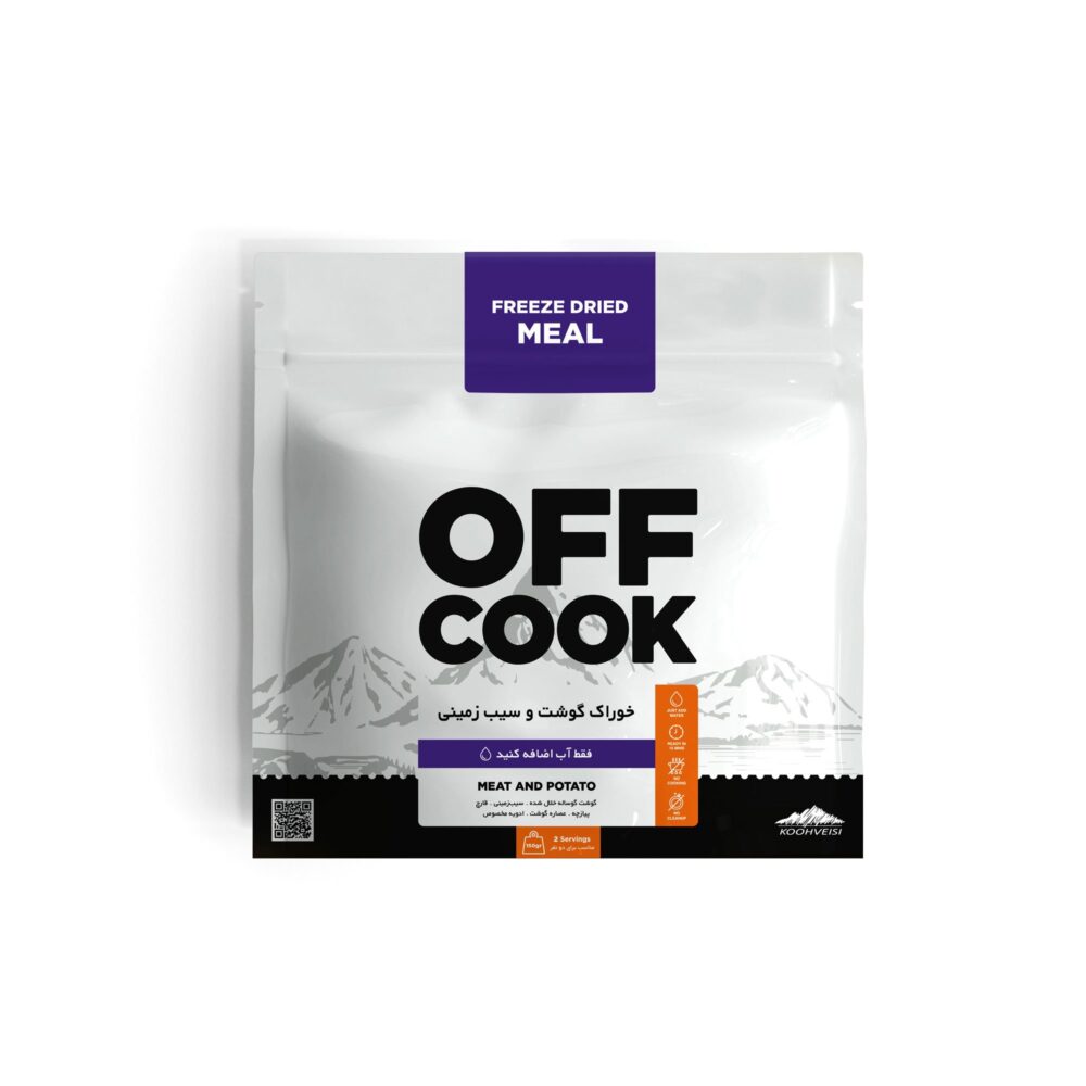 آف کوک خوراک گوشت با سیب زمینی و قارچ OFF COOK - تصویر 2