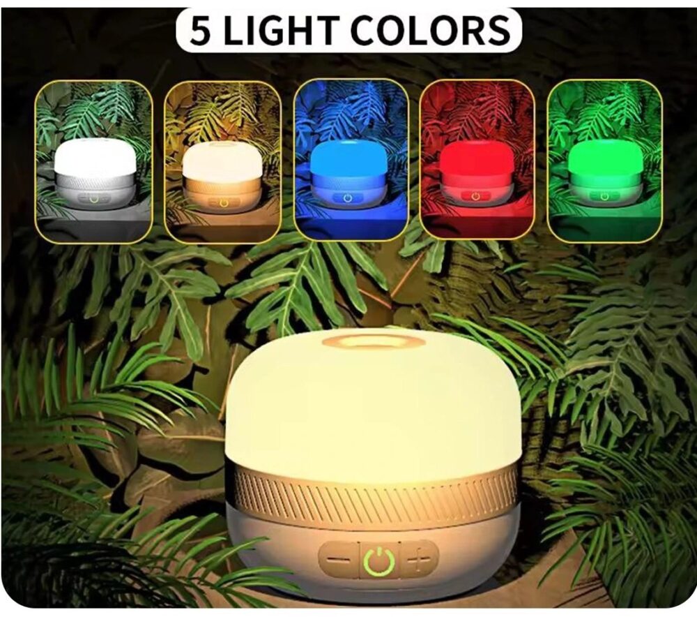 چراغ چادر شارژی مدل LV10 - تصویر 7