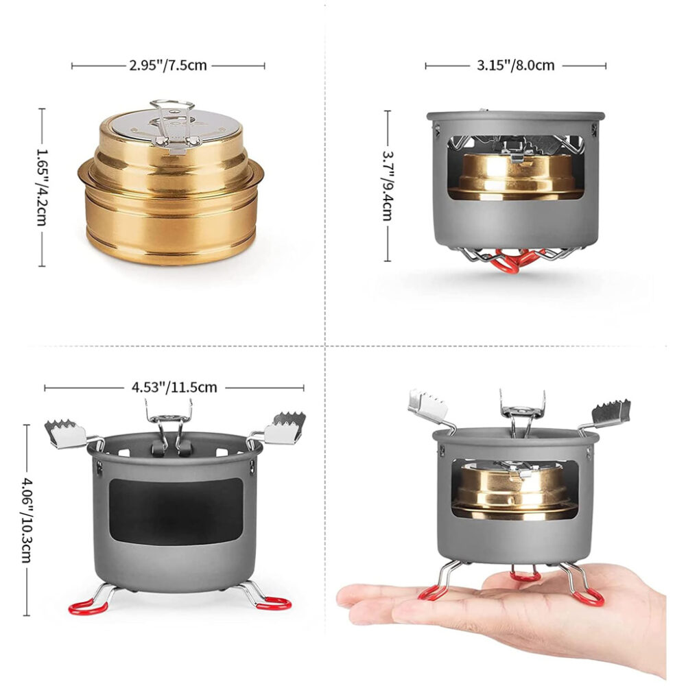 اجاق الکلی پایه دار الوکس Alocs مدل CS-B13 - تصویر 4