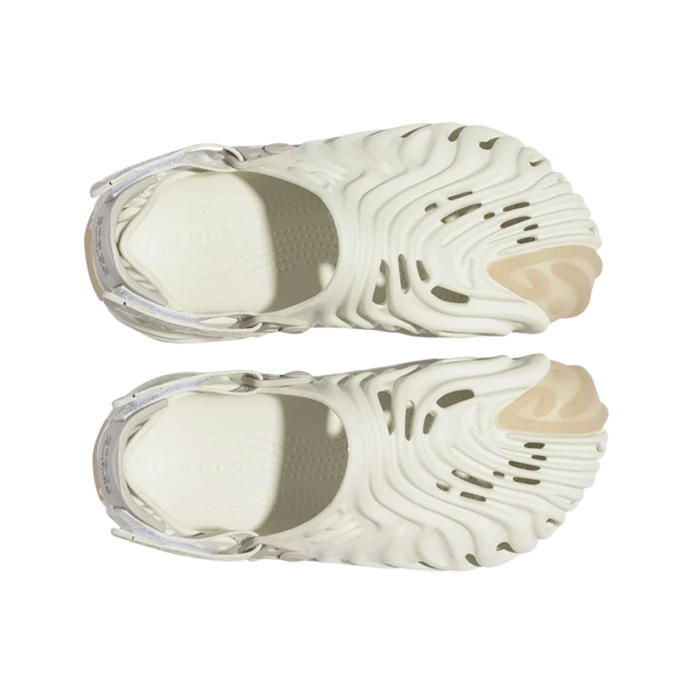 صندل کراکس CROCS مدل بمبوری رنگ سفید - تصویر 2