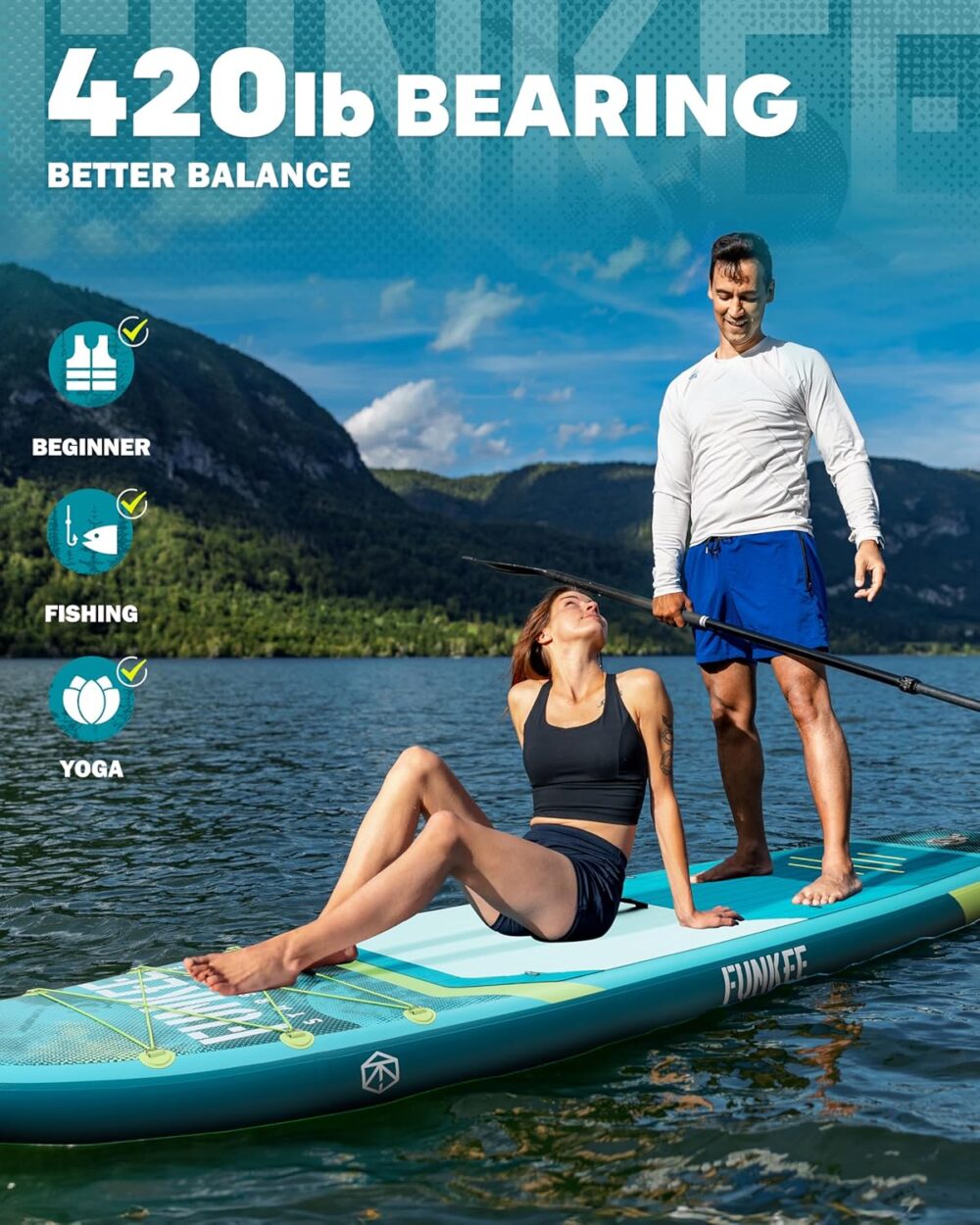 پدل برد فانکی FUNKEE مدل رانش آسمان Sky Drift - تصویر 4