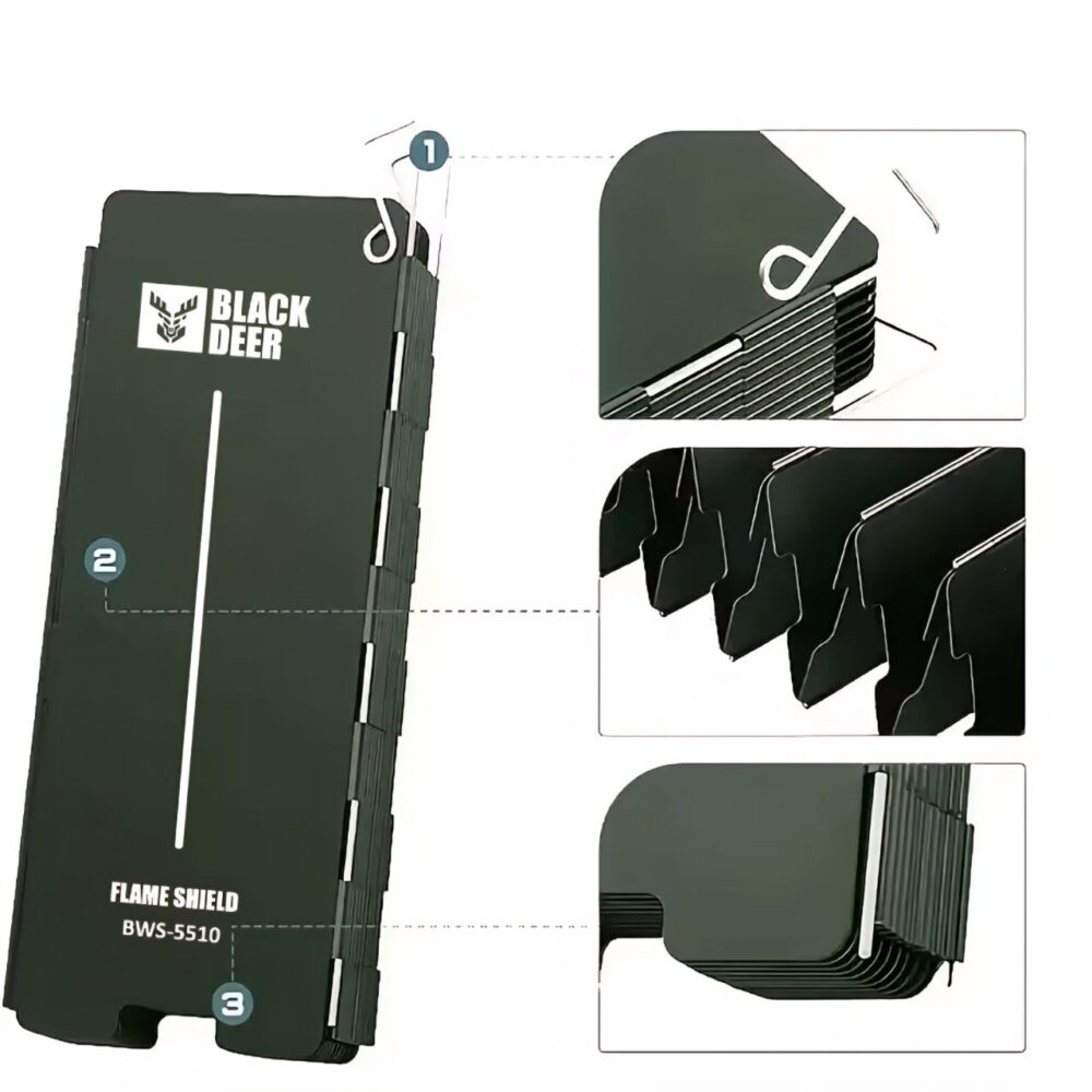 بادگیر دور اجاق 10 پره بلک دیر BLACK DEER - تصویر 5