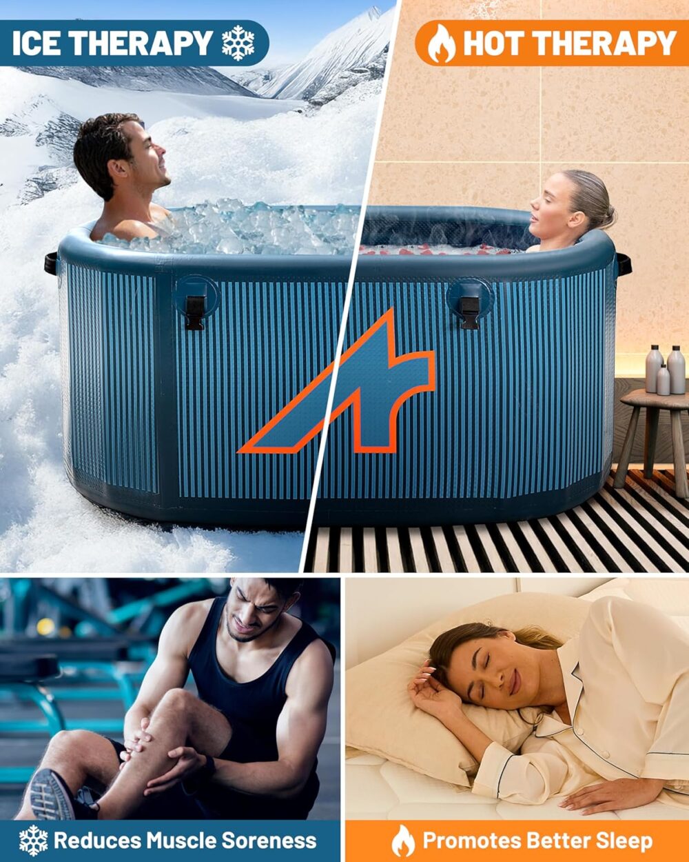 وان آب یخ بادی برند اوئریبو AOERIBO قابل حمل - تصویر 3