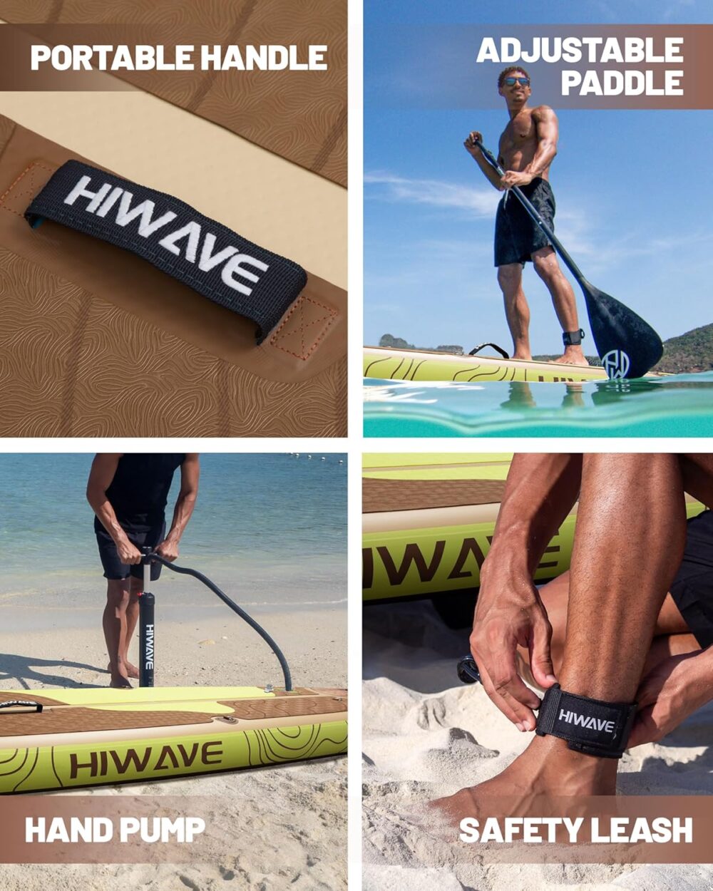 پدل برد BREEZE KHAKI برند Hiwave - تصویر 4