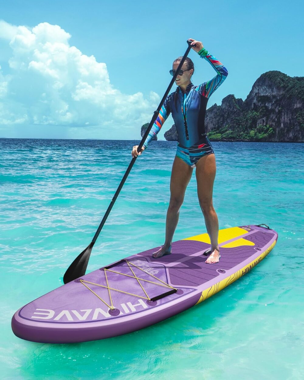 پدل برد BREEZE PURPLE برند HIWAVE - تصویر 2
