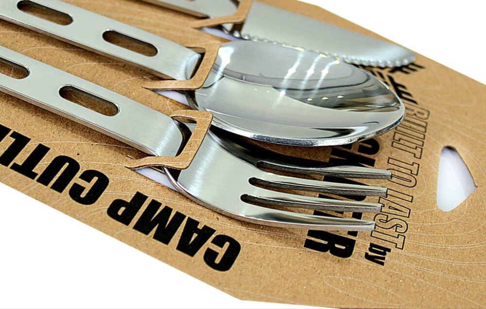 ست قاشق، چنگال و چاقو برند بلک دیرBLACK DEER استیل - تصویر 2