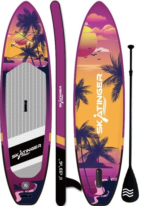 پدل برد sunrise برند Skatinger رنگ طلوع